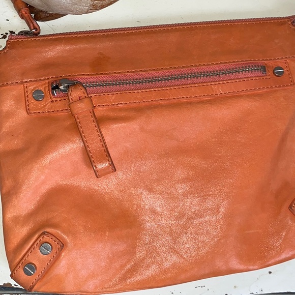 Club Monaco Large Soft Leather Wristlet - Picture 2 of 16